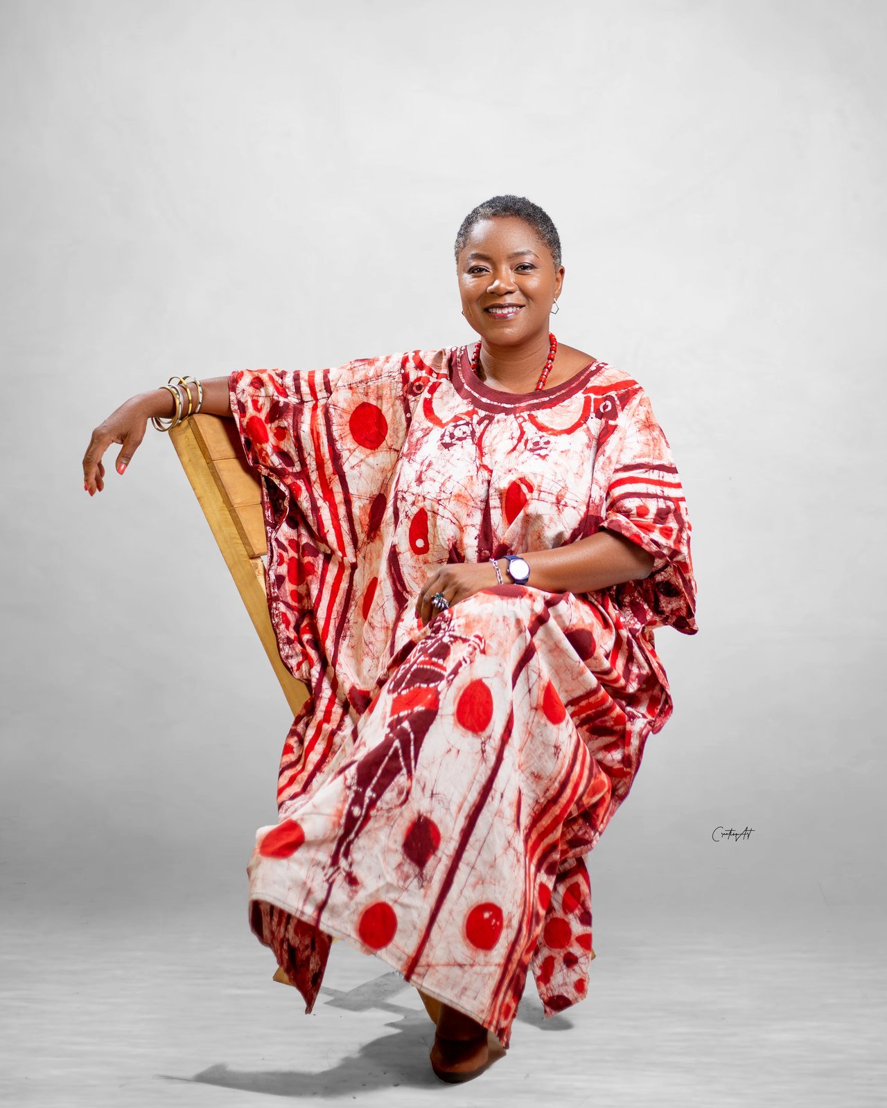 Florence Akogbekan, fondatrice et directrice de la Crèche La Girafe Pablo à Cotonou